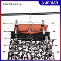ราคา Bathtool ไม้แขวนกางเกง ไม้แขวนกระโปรงพร้อมคลิป แพ็ค 10 ชิ้น ไม้แขวนกางเกงโลหะแบบคลิปหนีบ ช่วยประหยัดพื้นที่ ไม้แขวนเสื้อบางเฉียบ ทนทานต่อสนิม สำหรับกระโปรง กางเกง กางเกงขายาว กางเกงยีนส์ และอื่นๆ Yunn
