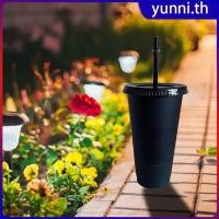 ราคา BlackPink Starbuck ลดราคาพิเศษ แก้วสตาร์บัคเปลี่ยนสี 1 5 ชิ้น แก้วเก็บความเย็นแบบใช้ซ้ำได้ Sbux แก้วพลาสติก Tumbler Mug 710ml Starbuckscup พร้อมฝา หลอดดูดสีดำ 24 ออนซ์ Summer Cool Fashion Coll Yunni t