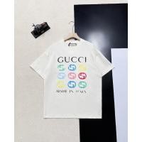 ราคา เสื้อยืดแขนสั้น GUCCI ใหม่สไตล์ฤดูร้อน ลายพิมพ์แบบเก๋ๆ เสื้อยืดผ้าฝ้าย 100 (54451313885)