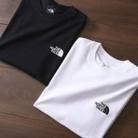 ราคา เสื้อยืด THE NORTH FACE แขนครึ่ง ผ้ากอสลายโลโก้ พิมพ์บนเสื้อน้ำหนัก 300g เหมาะสำหรับผู้ชายและผู้หญิง ในสไตล์ฤดูร้อน สีดำ (49351343709)