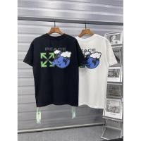 ราคา เสื้อยืดผ้าฝ้าย OFF WHITE แบบแขนสั้น ลายพิมพ์โลโก้ Eco Friendly สำหรับผู้ชายและผู้หญิง การออกแบบให้ใส่สบายตลอดทั้งวัน (49051343649)