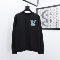 ราคา LOUIS VUITTON LV Contrast สีโลโก้พิมพ์รอบคออารมณ์หล่อเสื้อยืดแขนยาวสำหรับผู้ชาย (44076244089)