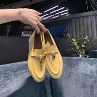 ราคา ด้านในเพิ่มความสูงรองเท้าไม่มีส้นหนังแท้สําหรับผู้หญิง รองเท้าขนแกะเส้นย้อนยุคแบบสวมสําหรับผู้หญิงตัวเล็ก ฤดูใบไม้ผลิและฤดูใบไม้ร่วง2025 โลโร ห้างหุ้นส่วนจํากัด โลโรเปียน โลโรเปียน (42570085598)