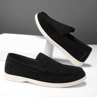 ราคา 2025 รองเท้าผู้ชายฤดูใบไม้ร่วง Slip On Lazy Shoes Casual Low Top Slip On Shoes Mens Fashion Classic Work Safety Shoes LP lp Loro Piana 2025 รุ่นใหม่ (44270764699)