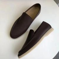 ราคา รองเท้าโลฟเฟอร์ผู้ชายขนาดใหญ่แบนSlip On Casual LPรองเท้าหนังนิ่มรองเท้าหนังBreathable Non Slip LP LP Loro Piana Piana 2025 รุ่นใหม่ (26392074622)