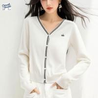 ราคา เสื้อคาร์ดิแกนสไตล์นักเรียน ใส่สบาย ใส่ในห้องแอร์ได้ ดีไซน์เกาหลี ดูอ่อนวัย (50050241875)