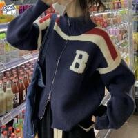 ราคา เสื้อกันหนาวสไตล์เกาหลี ดีไซน์สีสดใส ซิปคู่ คอสูง ใส่ได้หลายสไตล์ ใหม่ล่าสุด (42125192545)