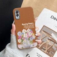 ราคา SAMSUNG แฟชั่นภาพวาดสีน้ํามันดอกไม้สําหรับsamsung Galaxy A02S M02S A03S A025 A04E M13 A10S M10S A11 A12 A125 A13 A04S A14 A15 A30 A20 A55 A23 A52S A32 A52S A52S A52S A52S A30S A52S A30S A52S A52S A52S