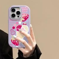 ราคา SAMSUNG สตรอเบอร์รี่สีชมพูไอศกรีมสําหรับSamsung A02 A03 A04E A03S A02S A04 A05 A05S A10 A10S M01S A11 A12 M12 F12 A13 A04S A14 A20S M10S A15S M20 M10S M16 M10S M16 M20 M10S M10S M20 M10S M10S M12 (410