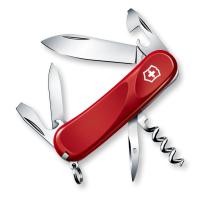 ราคา VICTORINOX Evolution 10 Swiss Army Knife Multi Tool with Corkscrew Ergonomically Designed Swiss Made Multi Tool with 13 Functions Disaster Preparedness Supplies Outdoor Camping Domestic Genuine Produc