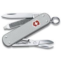 ราคา VICTORINOX Classic SD ALOX Swiss Army Knife Multi Functional Knife for Outdoor Camping with Scissors Flathead Screwdriver and Nail File Featuring 5 Functions Swiss Made Multi Tool Compact Lightweight 