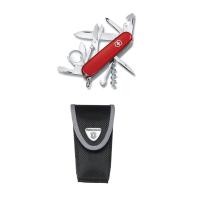 ราคา Victorinox Explorer Swiss Army Knife 16 Function Multi Tool with Magnifier and Screwdriver for Trekking and Hiking Authentic Swiss Product (42454616313)
