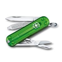 ราคา VICTORINOX Classic SD Classic Colors Green Tea Swiss Army Knife Multifunctional Knife Emergency Supplies Outdoor Camping Scissors Flat Head Screwdriver Nail File Equipped with 7 functions this Swiss m