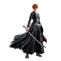 ราคา TAMASHII NATIONS S H Figuarts BLEACH Ichigo Kurosaki Getsuga Tenshō approximately 155mm PVC ABS painted movable figure (29037711449)