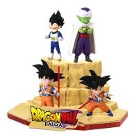 ราคา Dragon Ball DAIMA Mini Figure Model Set Goku Piccolo Goku Vegeta Pre colored Model (27636276394)