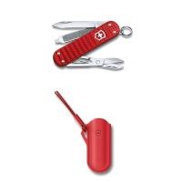 ราคา Victorinox Classic Alox Collection Infinite Grey Swiss Army Knife Multi Functional Tool with Scissors Screwdriver Nail File and 5 Functions Compact and Lightweight Design (41254621236)