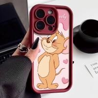 ราคา น่ารักการ์ตูน Jerry สําหรับ OPPO F19 A74 A36 A83 A78 A1 A16K A55 F11 Pro Reno 5K 6 7 8T 8 PRO 11 A57 A58 กันกระแทก Angels eye ปกอ่อน (42319738871)