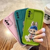 ราคา สเก็ตบอร์ด Labubu เคสโทรศัพท์สําหรับ Samsung Galaxy A13 A12 A14 A15 A20 A30 A21S A22 5G M22 M32 A55 A71 4G VIVO Y19 Y5S U3 Y20 Y20i Y20a (29820254912)
