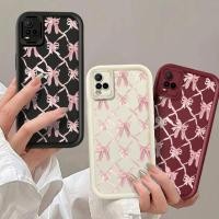 ราคา สวยสีชมพูโบว์ปมเคสโทรศัพท์สําหรับhuawei nova 5t 7i 6se y6p y7a p30 pro p40 y7 2019 y7 prime y7 pro 2019 y9 prime 2019 p smart honor 200 pro 9 plus 20 se 10 แถม (29217607356)