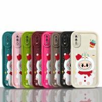 ราคา Merry Snowman Labubu คริสต์มาสเคสโทรศัพท์สําหรับ Samsung Galaxy A12 A13 A14 A15 A20 A30 A21S A22 5G M22 M32 A55 A71 4G VIVO Y19 Y5S U3 Y20i Y20a Y20 (24339034413)