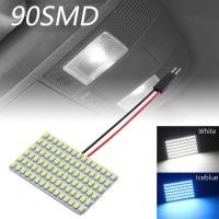 ราคา โปรโมชั่นพิเศษ 100 ของแท้ SMD ใช้ได้กับรถทุกยี่ห้อ 90 120 หลอด จำนวน COD โคมไฟเพดานรถยนต์ LED 12V (54101076649)