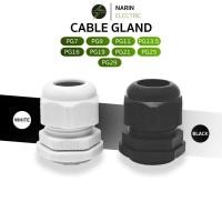 ราคา เคเบิ้ลแกลน Cable Gland เคเบิลแกน ขาว ดำ PG7 PG9 PG11 PG13 5 PG16 PG19 PG21 PG25 PG29 กันน้ำ IP68 (41562041396)