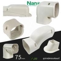 ราคา NANO อุปกรณ์ชุดรางครอบท่อแอร์ ชุดรางแอร์ ข้อต่อรางแอร์ รางครอบท่อแอร์ เครื่องปรับอากาศ (27724215647)