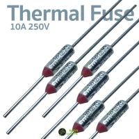 ราคา เทอร์โมฟิวส์ Thermal Fuse ฟิวส์อุณหภูมิ ฟิวส์ความร้อน 10A 250V หม้อหุงข้าว กระติกน้ำร้อน พัดลม 167C 172C แบบกลม (27574215551)