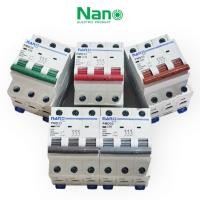 ราคา Nano เบรกเกอร์ 3P 3 เฟส 380VAC ตัวเลือก 16A 20A 32A 40A 50A 63A แบบเกาะราง (29824206201)