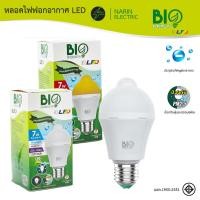 ราคา BIO หลอดไฟ LED 7W ฟอกอากาศ เครื่องสร้างประจุไอออนลบในอากาศ ขั้ว E27 (41502208734)