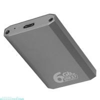 ราคา Allilivefoua mSATA To USB 3 1 Enclosure External HDD Hard Drive Disk Box Gen 2 6Gbps (54100981808)