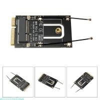 ราคา Allilivefoua M2 EA Key to miniPCIe Adapter สําหรับติดตั้ง M 2 2230 การ์ด WiFi บนพอร์ต Mini PCIe (53000971951)