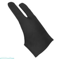 ราคา 2 Finger Tablet Drawing Anti Touch Gloves For 9 7 10 5 12 9 Inch Pencil (52400986686)