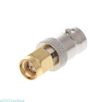 ราคา Allilivefoua SMA Male To BNC Female Plug Straight RF Adapter Coaxial Connector Converter (51650981953)