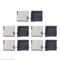 ราคา Allilivefoua 10 ชิ้น TF การ์ดหน่วยความจําซ็อกเก็ต Self Elastic 9 พิน PCB Mount Connector (51450986603)