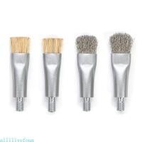 ราคา Allilivefoua 4 ชิ้นแปรงเปลี่ยนหัวสําหรับเมนบอร์ดกาวกําจัด Electronics Repair (51100981859)