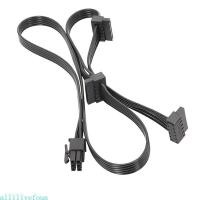 ราคา Allilivefoua 6Pin to SATAX3 สายไฟสําหรับ Corsair RM RM RMX รุ่น Modulars เปลี่ยน (46100996920)