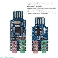 ราคา Allilivefoua โมดูลการ์ดเสียง USB แบบไม่มีไดรฟ์ Cm108 ชิปโน้ตบุ๊คการ์ดเสียงภายนอก Plug and Play พร้อม Microphon 3 5 มม (41615200210)