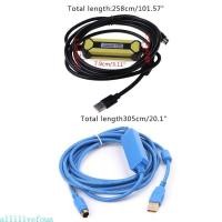 ราคา สายเคเบิลการเขียนโปรแกรม allilivefoua USB SC09 FX สําหรับสายสื ่ อสาร PLC ของ Mitsubishi FX Series (24978075097)