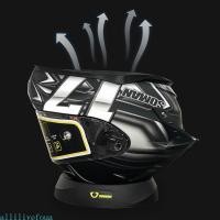 ราคา Allilivefoua หมวกกันน็อคมอเตอร์ไซค์บริการ Pad หมวกกันน็อคแหวนโดนัท (57800971958)