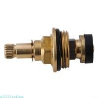 ราคา Allilivefoua ก๊อกน้ําทองเหลืองตลับหมึกทองเหลืองแตะวาล์ว Core 2 6 ซม สําหรับการควบคุมการไหลของน้ําที่แม่นยํา (57800981784)