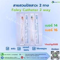ราคา สายสวนปัสสาวะ 2 ทาง Foley Catheter 2 way เบอร์ 14 เบอร์ 16 พร้อมส่ง (29727880050)
