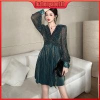 ราคา ZY HT งานป้าย เดรสผู้หญิง เดรสออกงาน ชุดทำงาน ชุดไปปาร์ตี้ ชุดเดรสไปงานแต่ง ชุดออกงาน เรียบหรูดูแพง คุณภาพดี EraVogue 70250 (41573582126)