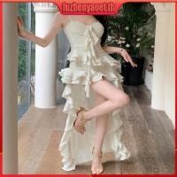 ราคา xiaozhainv ชุดเดรสนางฟ้า แต่งเลเยอร์ ทรงไม่สม่ําเสมอ (42070412163)
