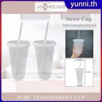 ราคา 1ชุด แก้วน้ำ แก้วกาแฟ 700มล ขวดน้ำ แก้วหลอด แก้วมีฝาปิด แก้วกาแฟ แก้วกาแฟ แก้วหลอดสีขาว แก้วน้ำแบบใช้ซ้ำได้ แก้วพลาสติกทรง Tumbler Yunni th (41275603935)