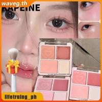 ราคา ของขวัญฟรี kapeine Blush Palette Natural Matte Gradient High Light Repair Volume Long lasting Three In One Comprehensive Blush Cream lifetruing ph WAVETH (42814715018)