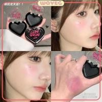 ราคา Th Local Cappuvini Heart Shape Black Blush Balm บลัชออนเปลี่ยนสีตามอุณหภูมิ สีชมพู ปัดแก้ม พาเลท บลัชออนสีอุ่น Waveth (29978169940)