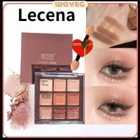 ราคา ซื้อ 1 แถม 1 ฟรี Lecena พาเลทอายแชโดว์แมตต์ 9 สี ไพรเมอร์อายแชโดว์ กันน้ำ อายแชโดว์นู้ดกลิตเตอร์ พิกเมนต์เนื้อแมตต์ ชิมเมอร์ ประกายแวววาว WAVETH (29234183423)