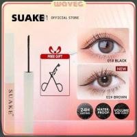 ราคา ซื้อ 1 แถม 1 ฟรี SUAKE มาสคาร่าหัวแปรงเล็ก กันน้ำ กันเหงื่อ ติดทนนาน มาสคาร่าปัดขนตาธรรมชาติแบบโค้งงอนยาว WAVETH (27533412859)