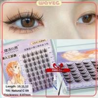 ราคา ซื้อ 1 แถม 2 JIEYUXINYUAN ขนตาปลอมแบบโค้งงอนรูปดอกทานตะวัน 12 ราศี ขนตาปลอมแบบต่อขนตาบน Pure Desire ขนตาปลอมแบบต่อขนตาบน WAVETH (25143793355)